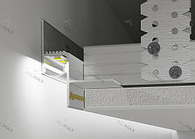 Профіль тіньового шва АПТШ 15мм LED
