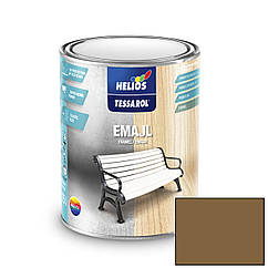 Емаль алкідна Helios Tessarol RAL 1036 золотий глянець 0.2л