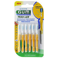 Межзубные щетки GUM TravLer набор 6 штук 1.3
