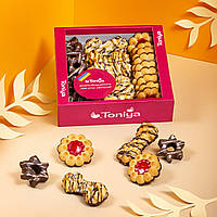 Набор ассорти вкусного свежего печенья Mix №5 три вида вес упаковки 0,5кг ТМ TONIYA