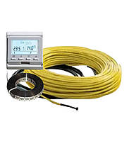 Универсальный нагревательный кабель двужильный IN-THERM ADSV 4,4 м.кв 870 Вт для укладки в стяжку