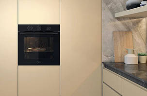 Духова шафа Whirlpool електрична, 71л, A, конвекція, чорний Baumar - Порадуй Себе