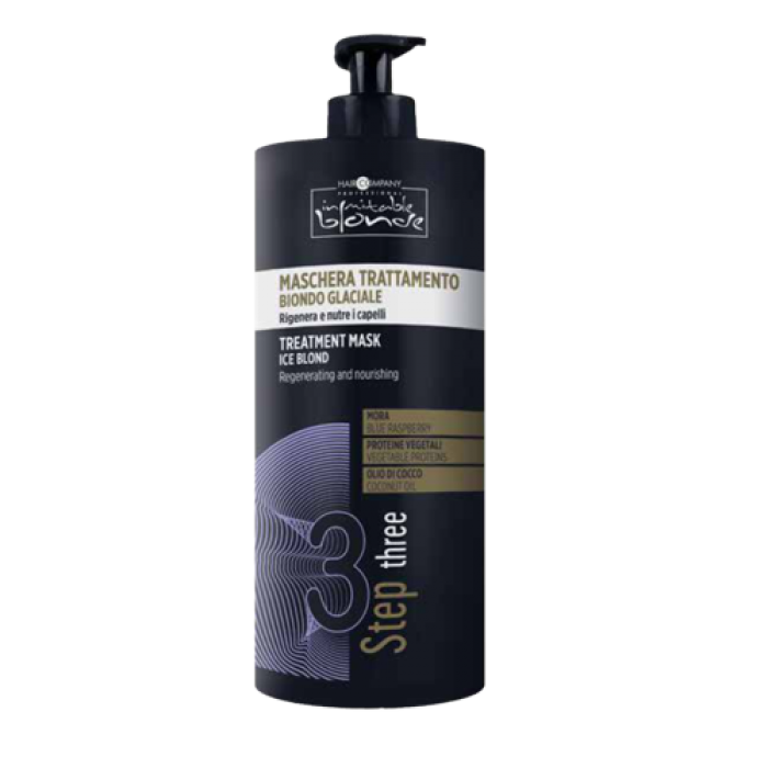 Hair Company Ice Blond Treatment Mask - Маска для волосся "Крижаний блонд" 1000 мл (Оригінал)
