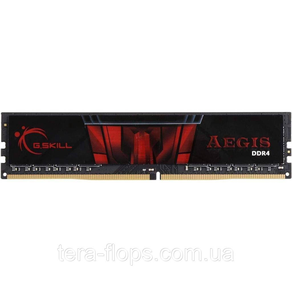 Оперативна пам'ять G.Skill Aegis DDR4 8GB 3000MHz (F4-3000C16S-8GISB) (D)