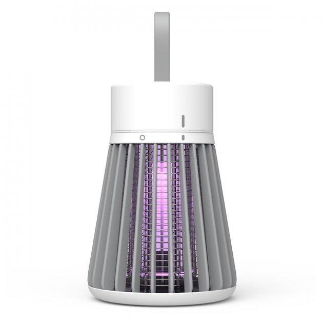 Електропастка для комах Electronic shock Mosquito killing BG-002 від USB grey (Niz14478)