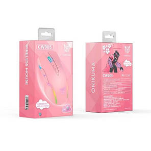 Миша бездротова ігрова ONIKUMA Gaming CW905 RGB Pink N, фото 4