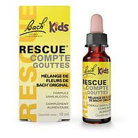ИЗ ФРАНЦИИ ОРИГИНАЛ Успокаивающие капли Баха для детей Bach Kids Rescue Remedy Dropper-bottle 10мл