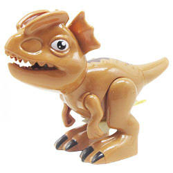 Іграшка-тріскачка "Динозавр", коричневий (від 3)
