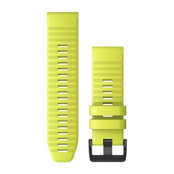 Ремінець Garmin QuickFit 26 Watch Bands Amp Yellow Silicone