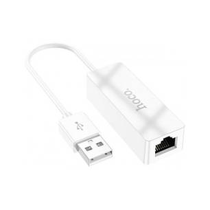Перехідник USB на RJ45 HOCO Acquire UA22 на Ethernet White N, фото 1