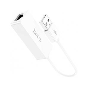 Перехідник USB на RJ45 HOCO Acquire UA22 на Ethernet White N, фото 4