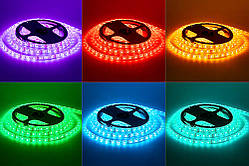 Світлодіодна стрічка smd 2835 AVT-600RGB2835-24V