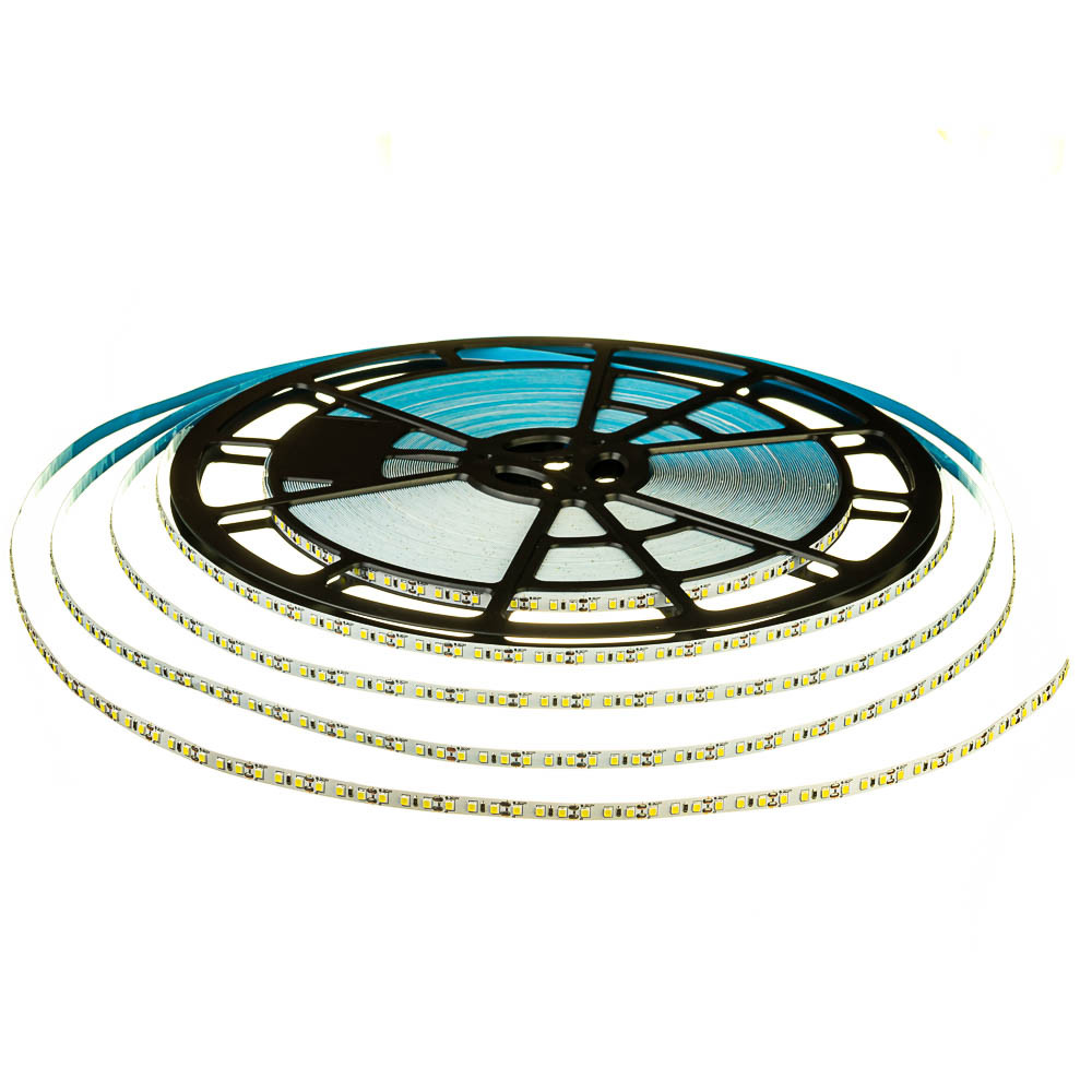 Світлодіодна стрічка біла 12 V AVT smd3528 120 LED/м IP20 Бухта 50m