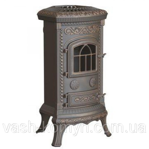 Чавунна піч Nordflam PLATO Patyna, фото 1