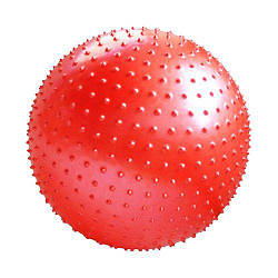 М'яч для фітнесу "Gymnastic Ball", червоний (75 см)