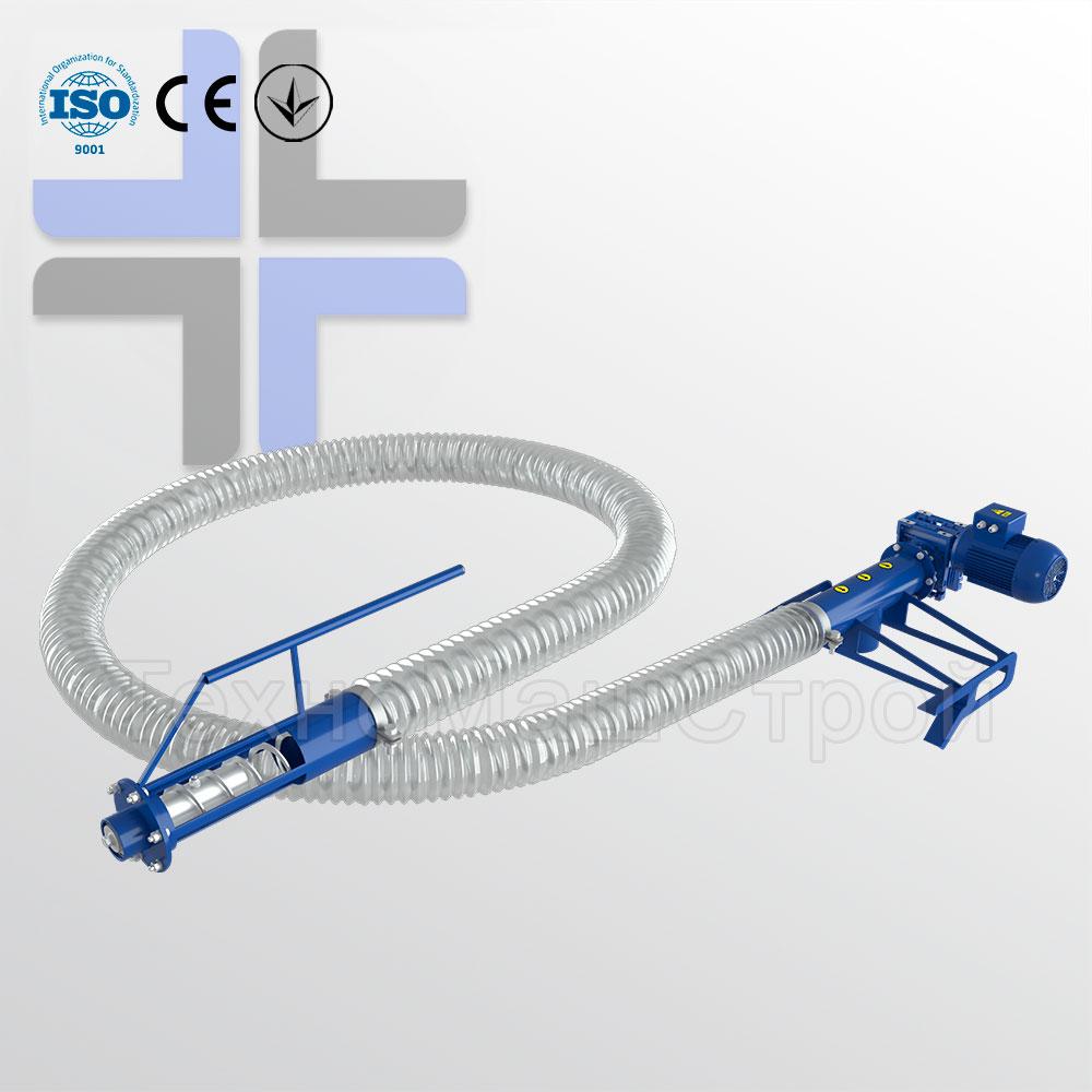 Гнучкий шнековий транспортер для зерна 6 м.п., фото 1