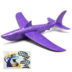 Пінопластовий планер "Акула" (фіолетовий)