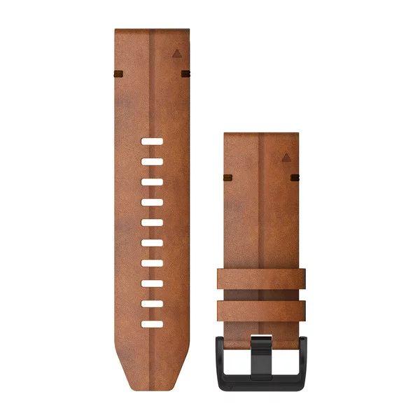 Ремінець Garmin QuickFit 26 Watch Bands Chestnut Leather