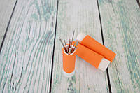Вращающаяся игольница-«твистер» PRYM, цвет - оранжевый (укомплектована иголками)