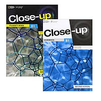 Комплект підручник + зошит Close-Up Second Edition B1 student's Book + workbook (9781408095546) ABC