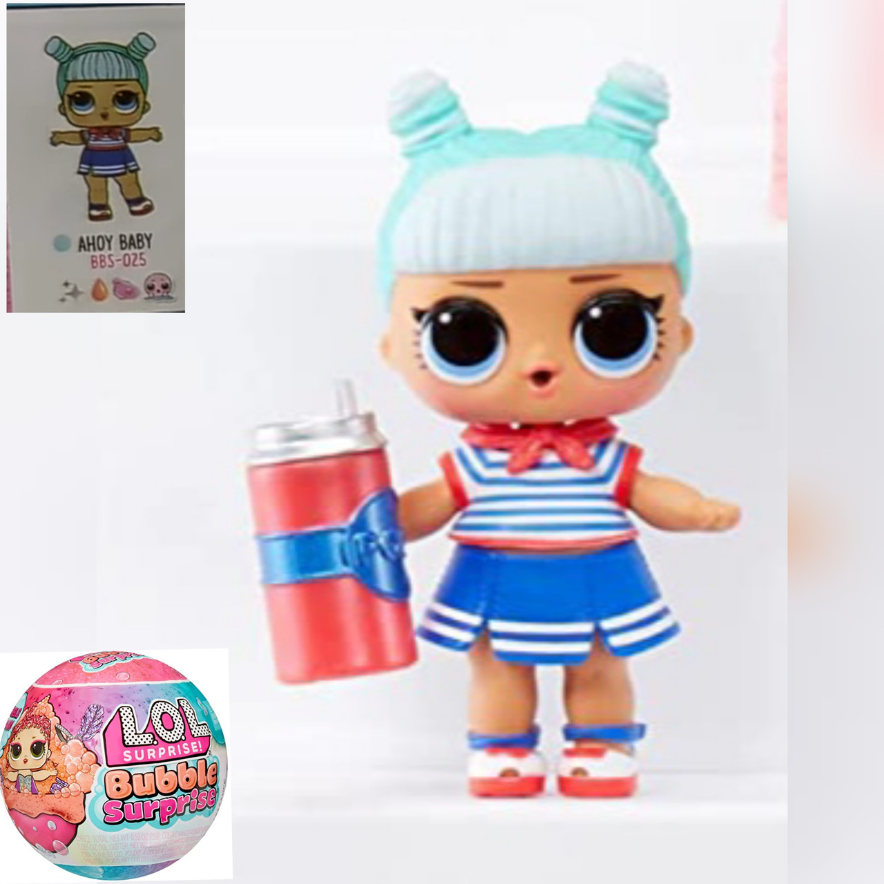 LOL Surprise Bubble Dolls Ahoy Baby Color Change Glitter BIGL.UA 1880337110