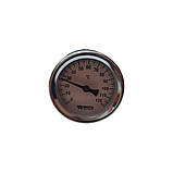 Термометр біметалевий для котла занурювальний металевий WATS до 120*З, фото 8