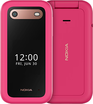 Телефон Nokia 2660 Flip TA-1469 DS Pop Pink UA UCRF, фото 2