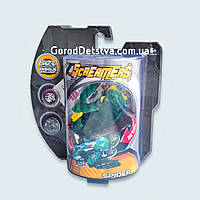 Дикі скричери Машинка-трансформер сктричер з магнітним диском Screechers Wild Spider скричерс скрічер