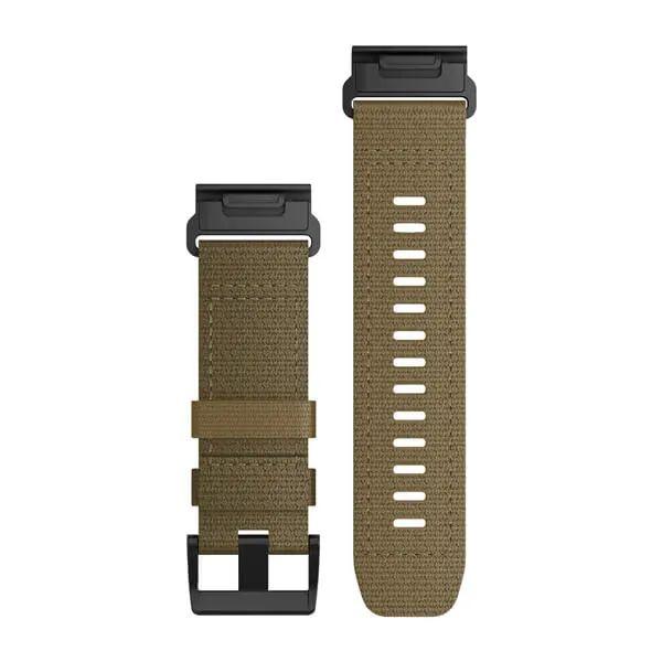 Ремінець Garmin QuickFit 26 Watch Bands Tactical Coyote Tan Nylon