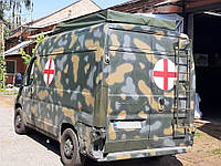Тенти на військові автомобілі (тканина ПВХ)