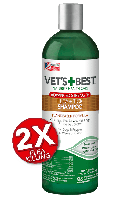Шампунь для собак профилактика от блох и клещей Vet's Best Flea Tick Shampoo-355 мл