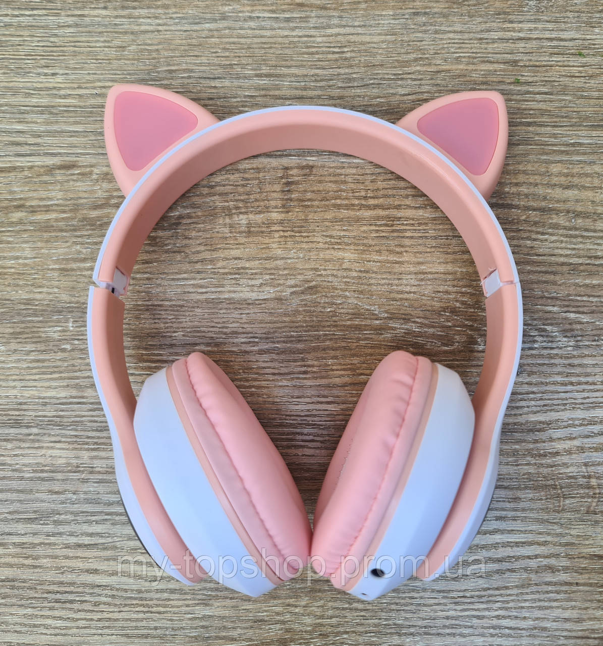 Бездротові навушники дитячі з вушками STN 28 Pink
