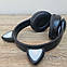 Бездротові навушники дитячі з вушками STN 28 black, фото 5