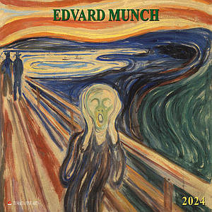 Настінний календар 2024 рік. Edvard Munch