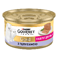 Purina Gourmet Gold (Пурина Гурме Голд) Pate for Kittens with Veal влажный корм для котят 85 г