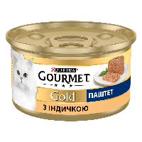 Purina Gourmet Gold (Пурина Гурме Голд) Pate with Turkey влажный корм для котов 85 г