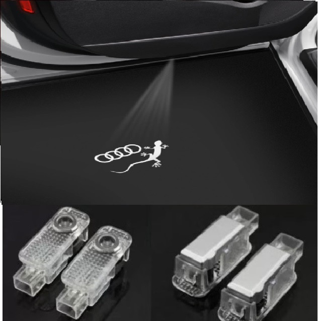 Підсвітка дверей з логотипом Аудіо Audi S Line A1 A3 A4 A4 A4L A5 A6 A6L (05- ) A7 A8 (04-09) A8 2шт.