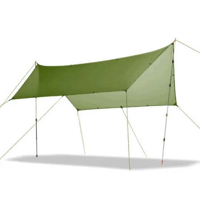 Тент туристичний НФ-00008365 розмір 3 x 3 x 2.3 м Green (SH020058), фото 1