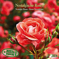 Настенный календарь 2024 год. Nostalgic Roses