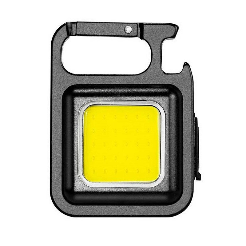 Міні ліхтарик брелок J031 COB Type-C з магнітом Black S