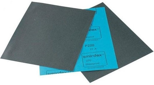 Папір шліфувальний водостійкий Smirdex WaterpRoof Abrasive Paper 270, 230 x 280 мм P4000, фото 1