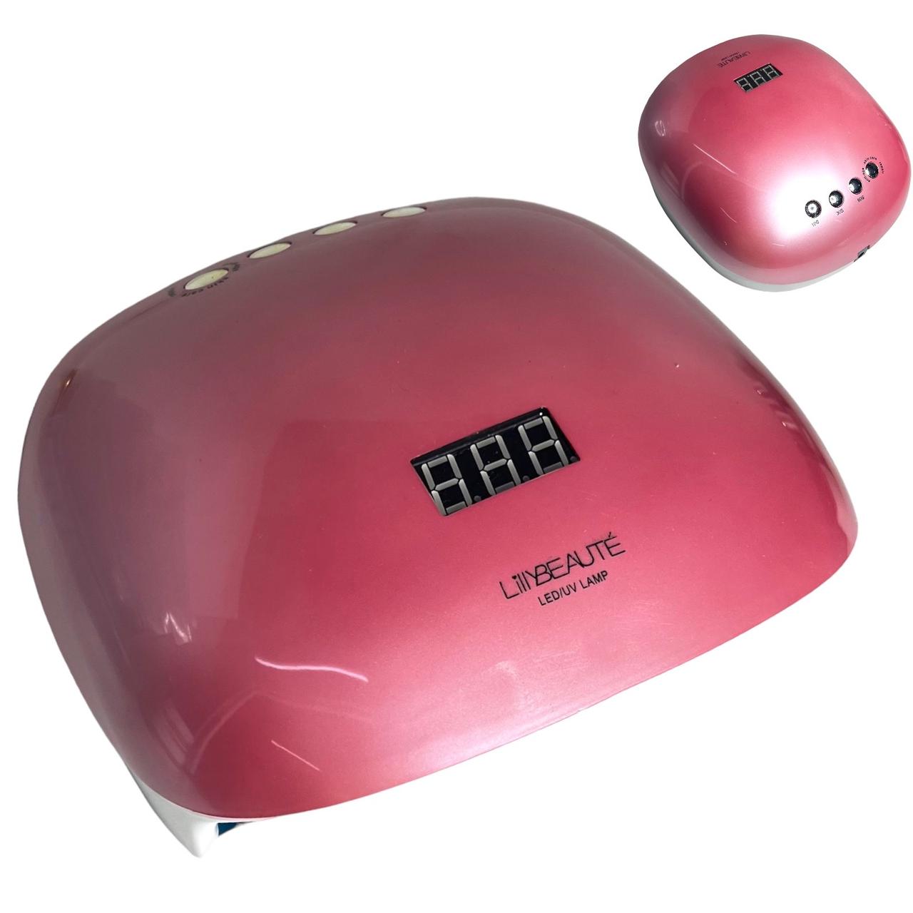 Лампа Lilly Beaute Li-5S 48 вт + інфрачервоне випромінювання, рожева