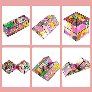 Кубик рубика 3d абстракція