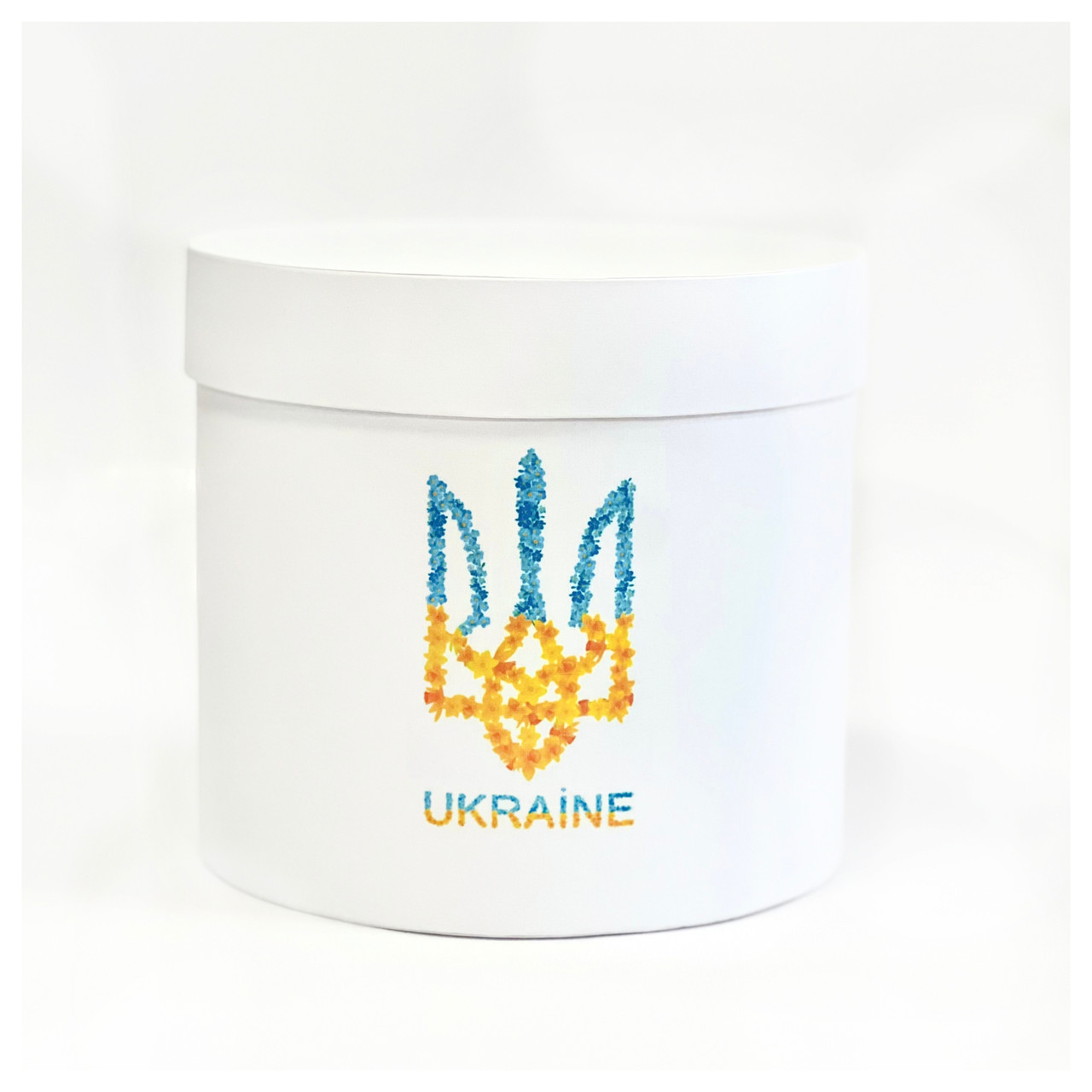 Коробка для квітів "Герб" d16 h15 см