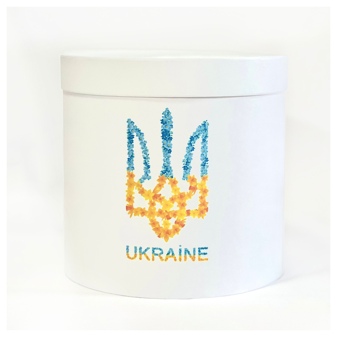 Коробка для квітів "Герб" d20 h20 см