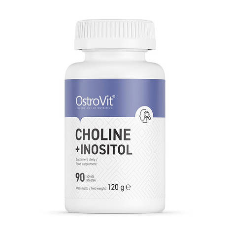 OstroVit Choline + Inositol (90 tabs), фото 1