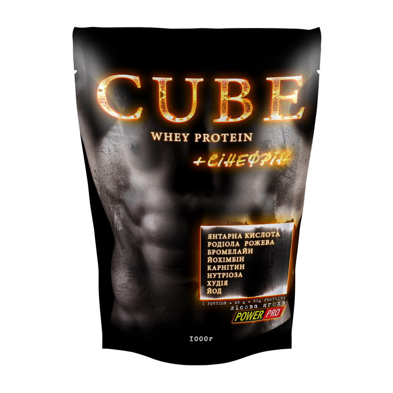 CUBE Whey Protein (1 kg, кокосове молочко)