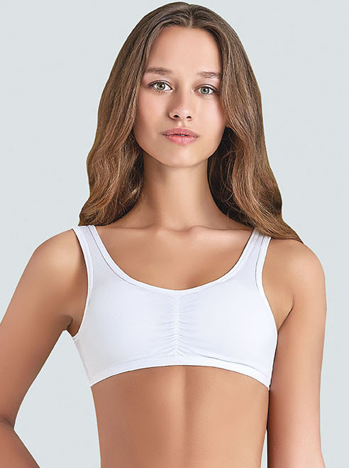 Топ трикотажний для дівчинки Baykar білий 170-176 см