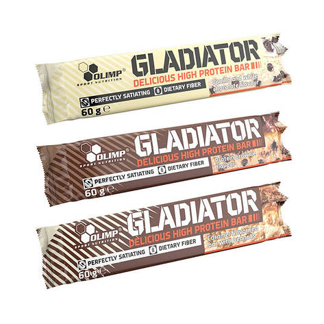 Gladiator Bar (60 g, strawberry cake), фото 1