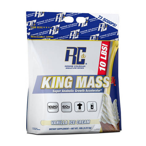 King Mass XL (4,54 kg, vanilla ice cream), фото 1